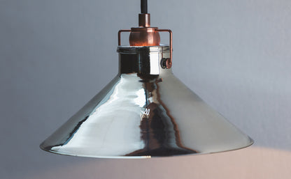 Conical Pendant Light L  Mirror