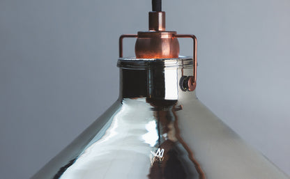 Conical Pendant Light L  Mirror