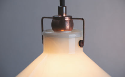 Conical Pendant Light L  White
