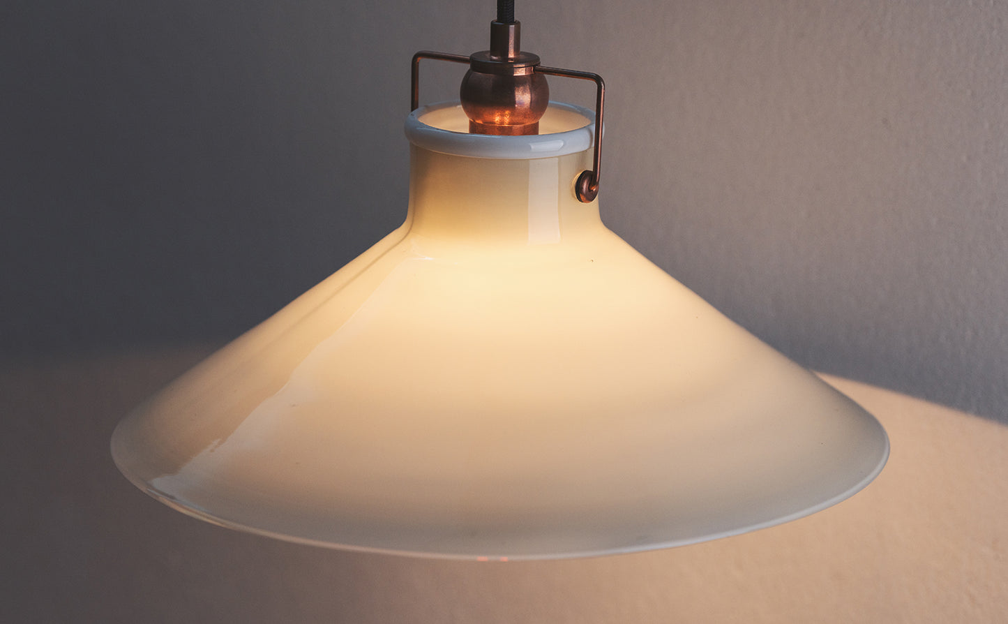 Conical Pendant Light XL  White