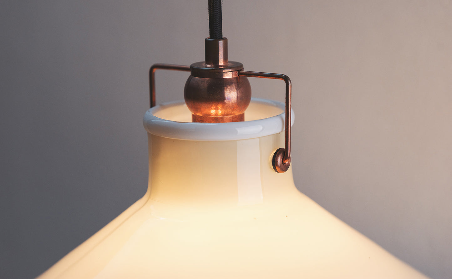 Conical Pendant Light XL  White