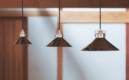 Conical Pendant Light XL  Mirror