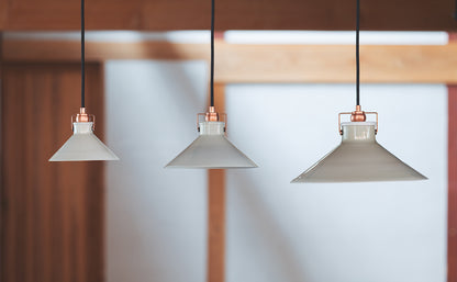 Conical Pendant Light S  White