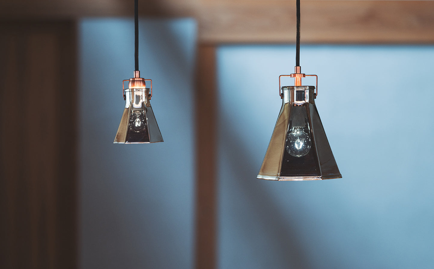 Rokkakei Pendant Light L  Mirror