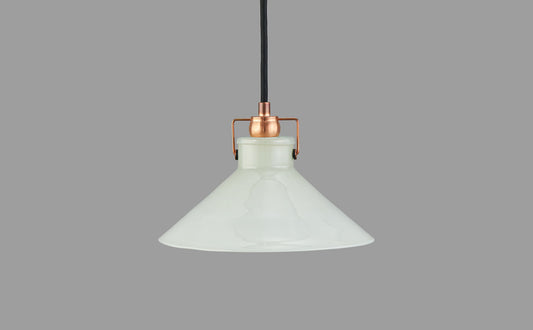 Conical Pendant Light L  White